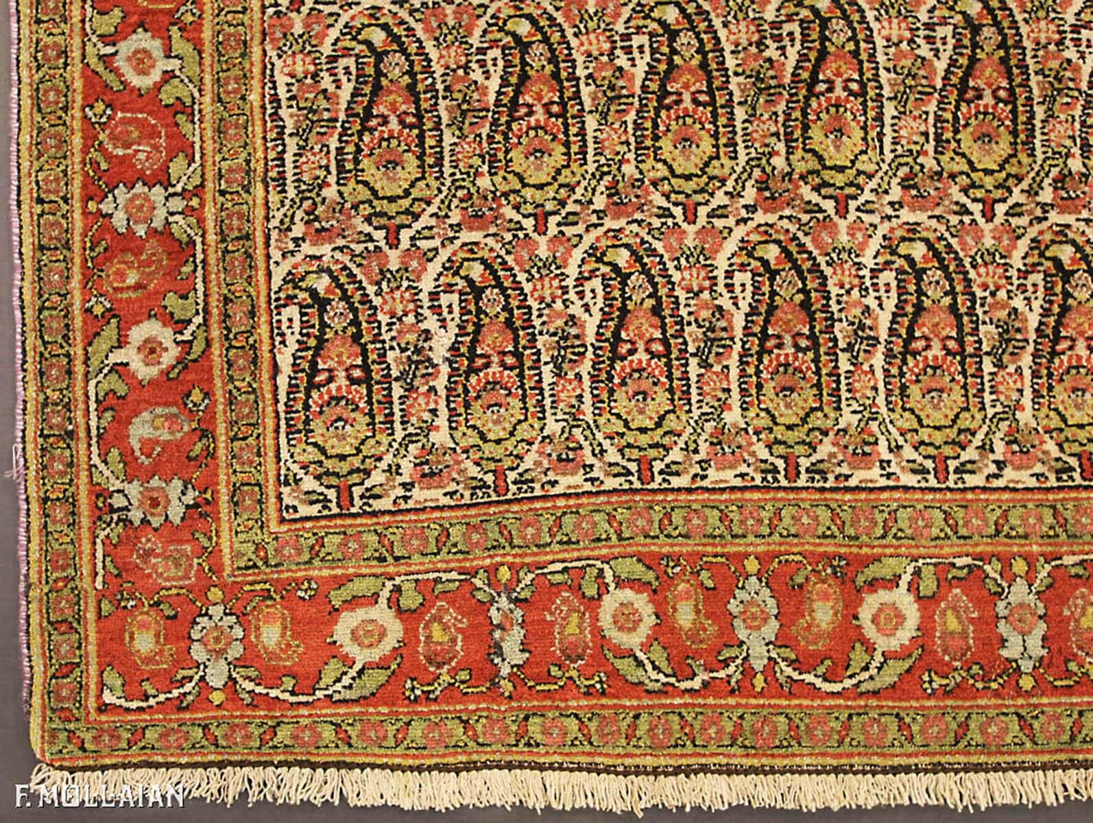 Tapis Persan Antique Senneh n°:24288793